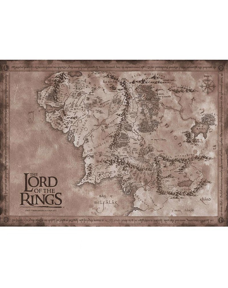 2 PRINT SET 52X38 THE LORD OF THE RINGS View 3