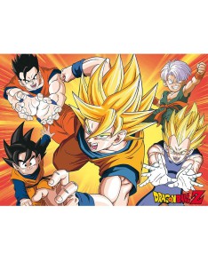 SET 2 POSTERS DRAGON BALL - SAYANS - 52X38 Vista 2