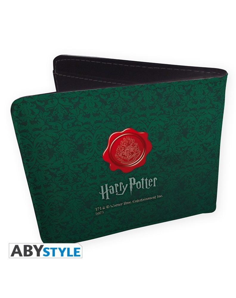 BILLETERA HARRY POTTER SLYTHERIN Vista 2