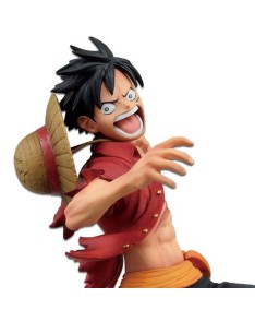 FIGURE BANPRESTO ONE PIECE - Monkey D. Luffy - ICHIBANSHO GREAT BANQUET - 16 CM Vista 2