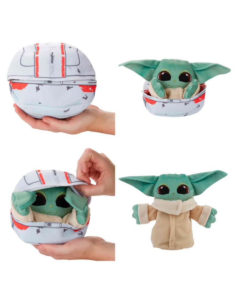 PELUCHE TRANSFORM THE CHILD BABY YODA THE MANDALORIAN STAR WARS