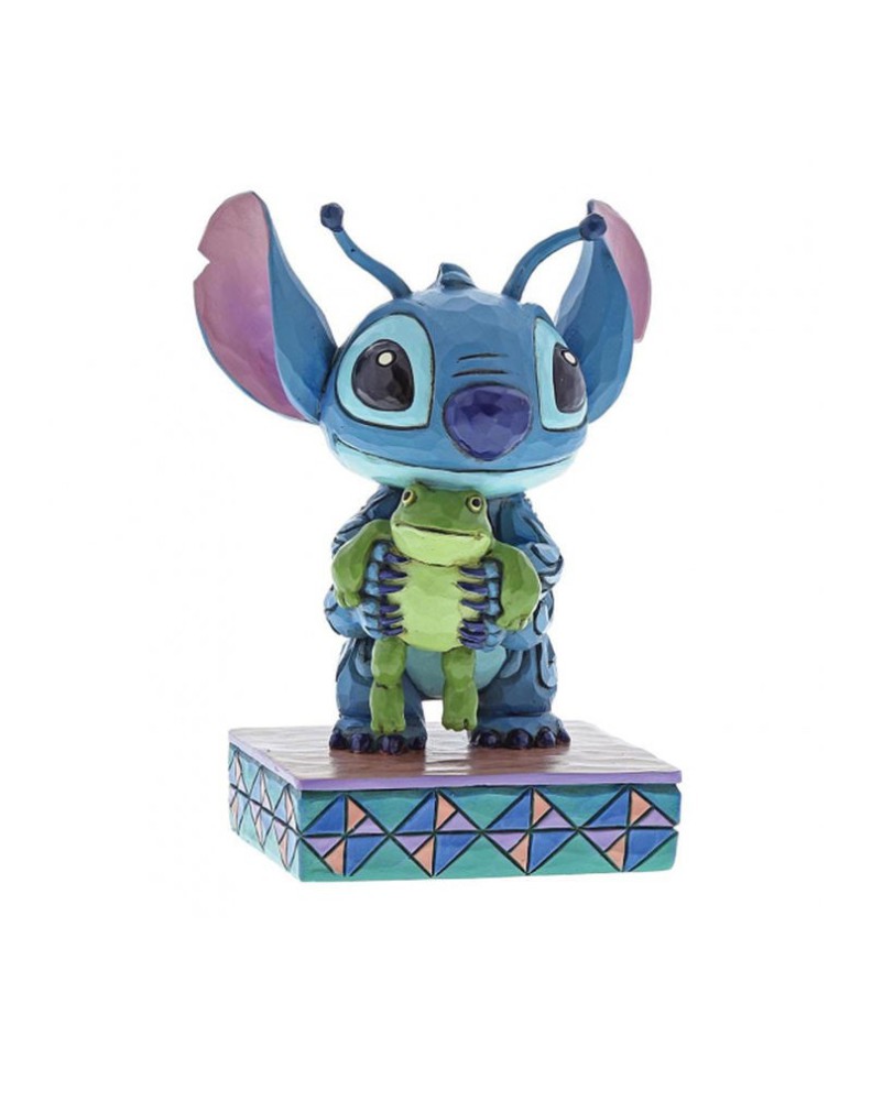 Disney's Stitch With Frog Figurine