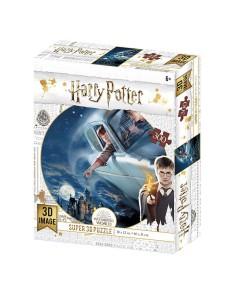 PUZZLE LENTICULAR HARRY POTTER Y RON EN EL FORD ANGLIA - HOGWARTS