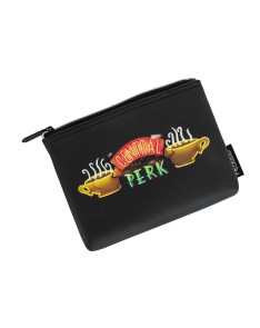 Friends Black PU Mini Bag in Acetate Box