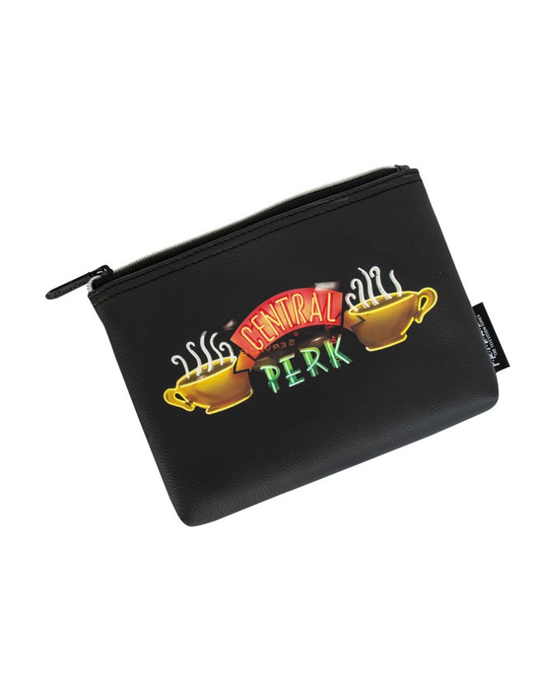 Friends Black PU Mini Bag in Acetate Box