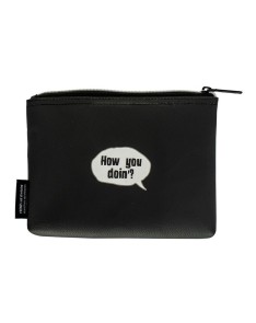 Friends Black PU Mini Bag in Acetate Box View 3