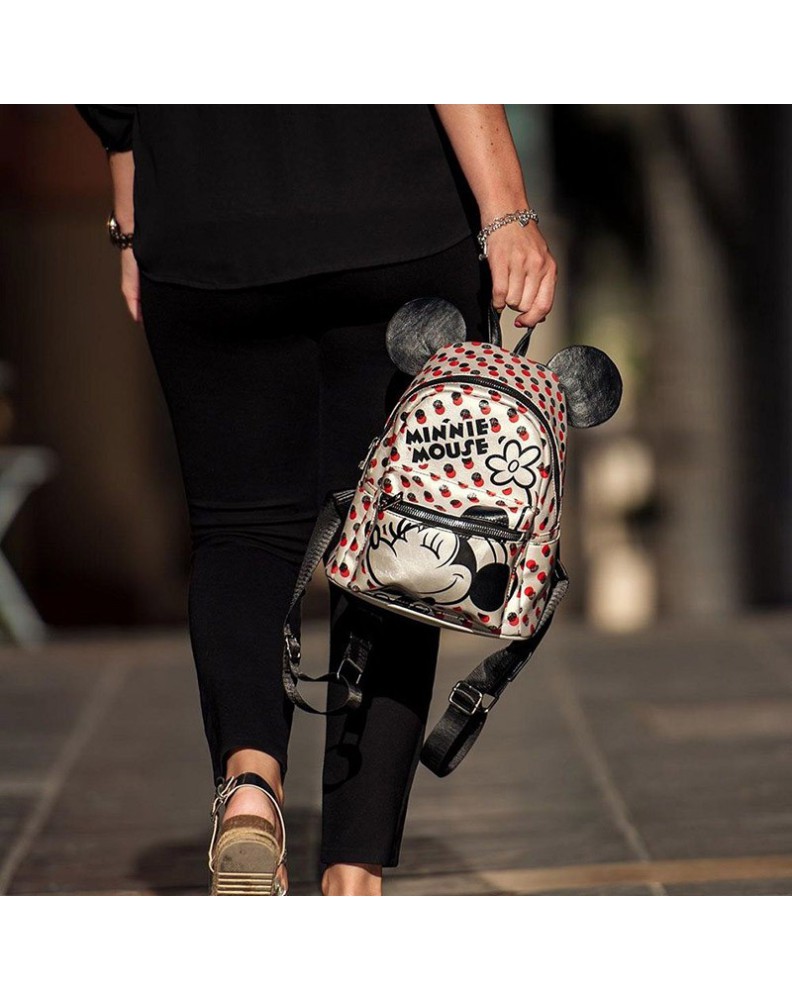 Minnie Mouse Retro Casual Mini Backpack