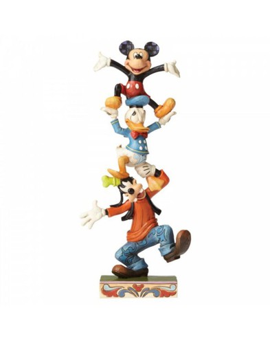 Goofie, Donald Duck And Mickey Mouse figurine