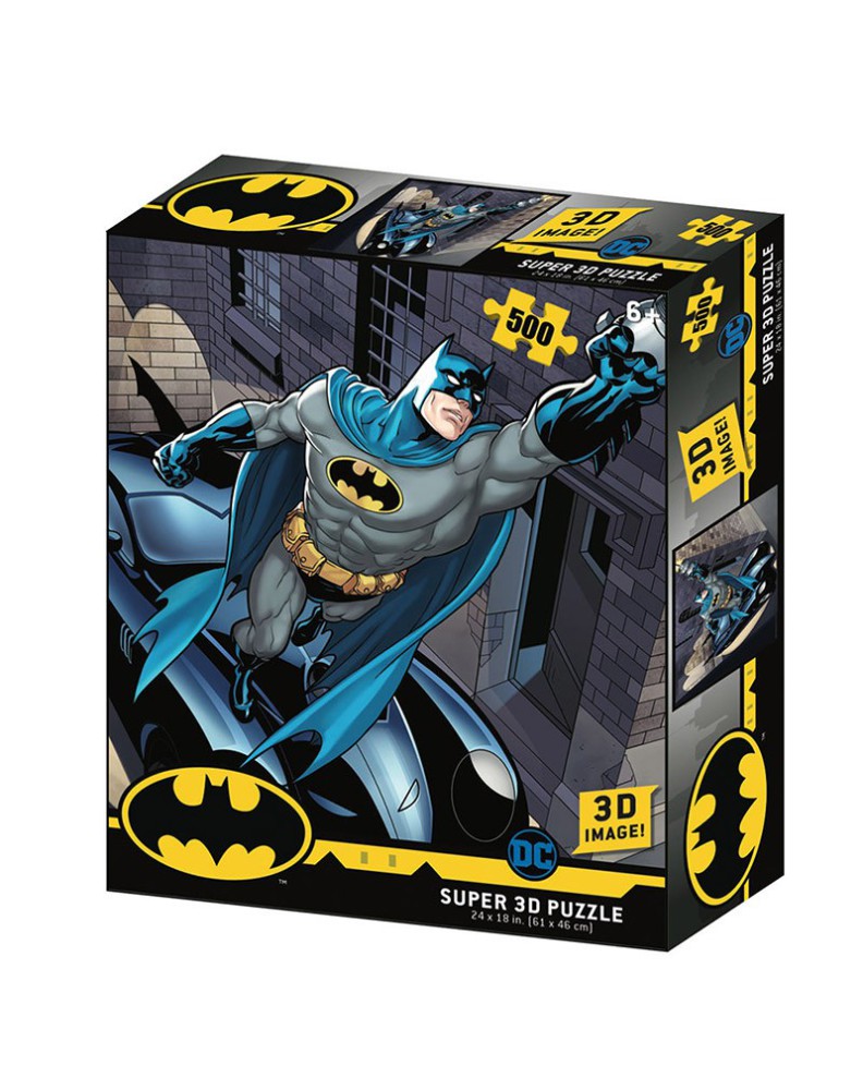 Batmobile 500pc lenticular puzzle