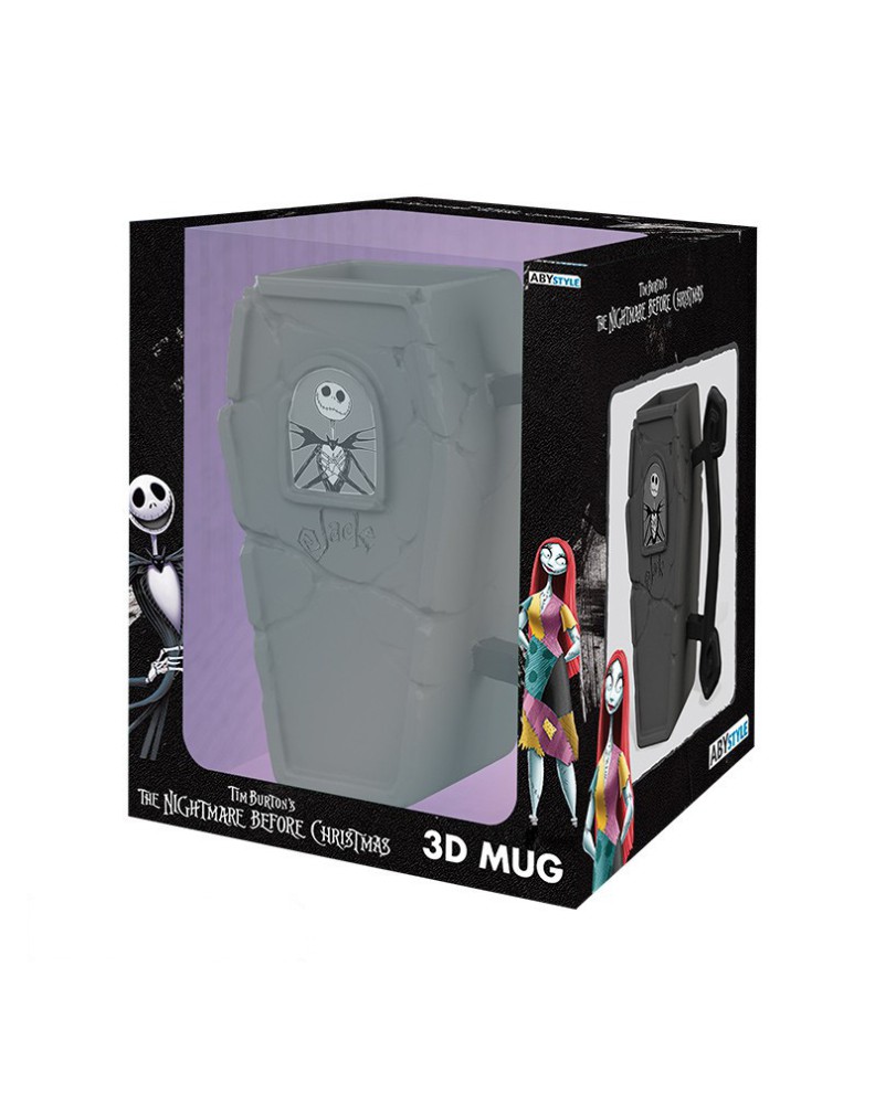 TAZA 3D FÉRETRO JACK - PESADILLA ANTES DE NAVIDAD Vista 4