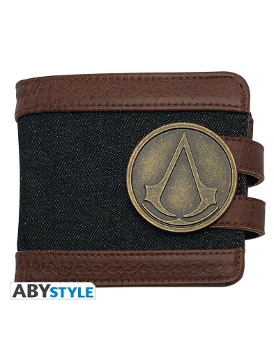 BILLETERA PREMIUM ESCUDO ASSASSIN'S CREED
