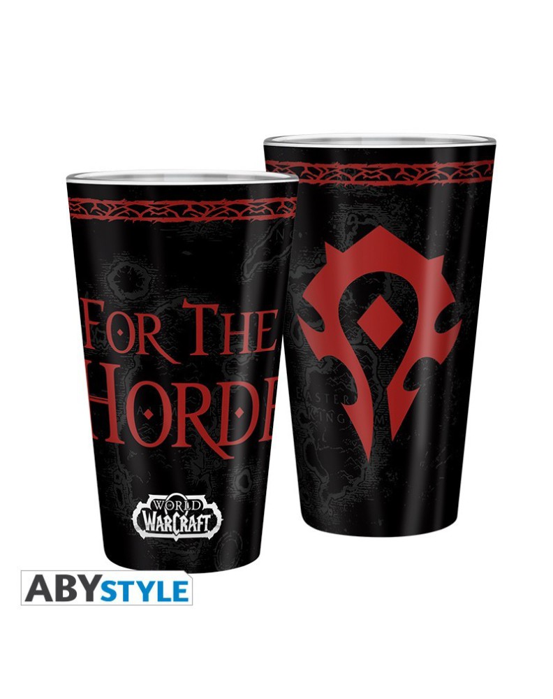 VASO GRANDE 400ML - LA HORDA - WORLD OF WARCRAFT