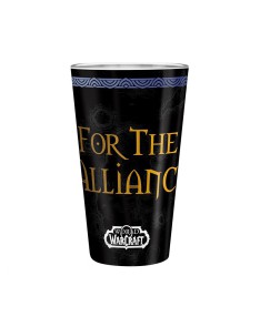 VASO GRANDE 400ML - LA ALIANZA - WORLD OF WARCRAFT