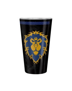 VASO GRANDE 400ML - LA ALIANZA - WORLD OF WARCRAFT Vista 3