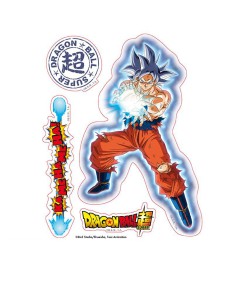 DRAGON BALL SUPER - STICKERS - 16X11CM/ 2 SHEETS - GOKU & VEGETA