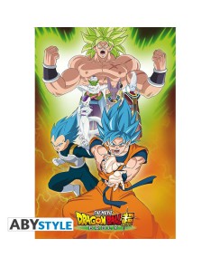 POSTER DRAGON BALL BROLY - "GROUP" (91.5X61)