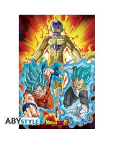 POSTER DRAGON BALL SUPER - "GOLDEN FRIEZA" (91.5X61)