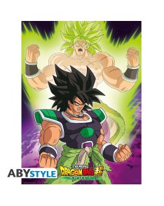 POSTER DRAGON BALL BROLY - SET 2 POSTERS - BROLY (52X38) X4