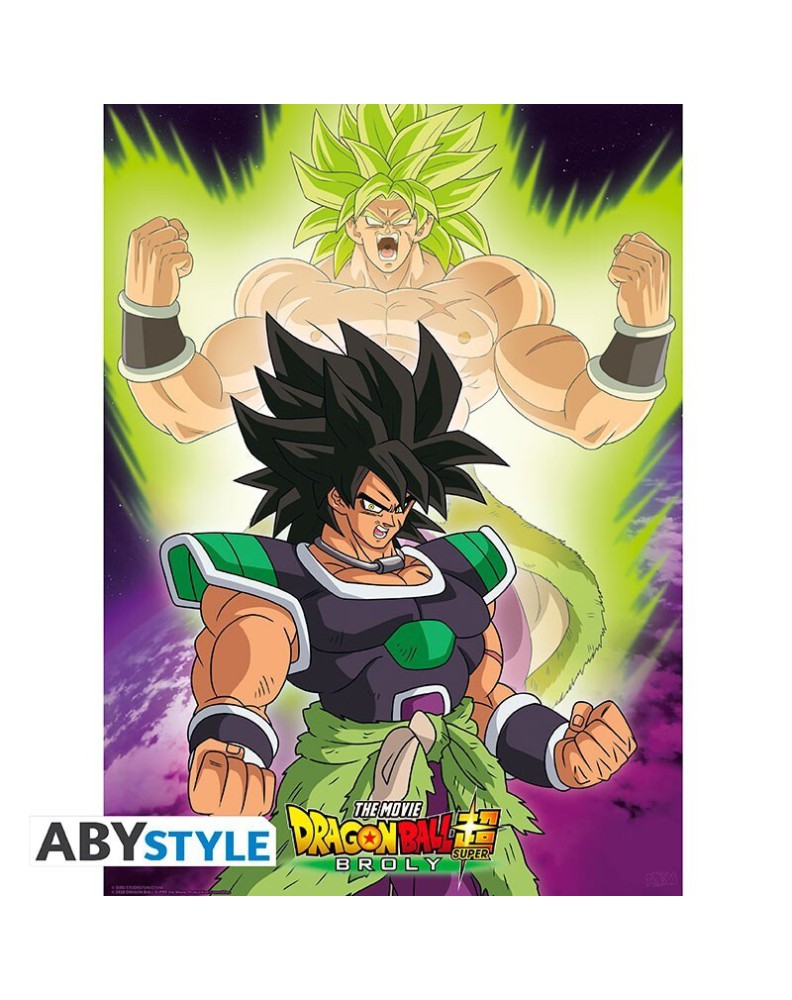 Poster Broly de Dragon Ball Super -Tu tienda anime alternativa