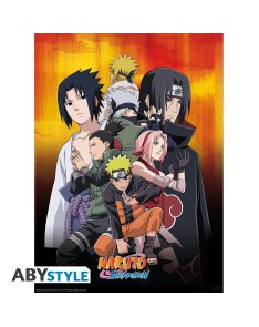 POSTER NARUTO SHIPPUDEN - SET 2 POSTERS - NINJAS (52X38) X4 Vista 3