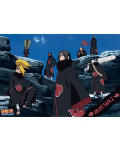 POSTER NARUTO - "AKATSUKI" (91.5X61)