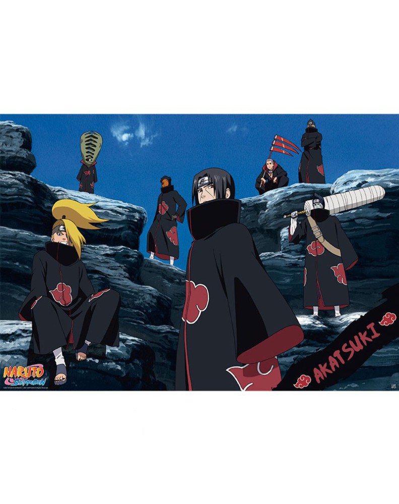 POSTER NARUTO - "AKATSUKI" (91.5X61) POSTER NARUTO - "AKATSUKI" (91.5X61)