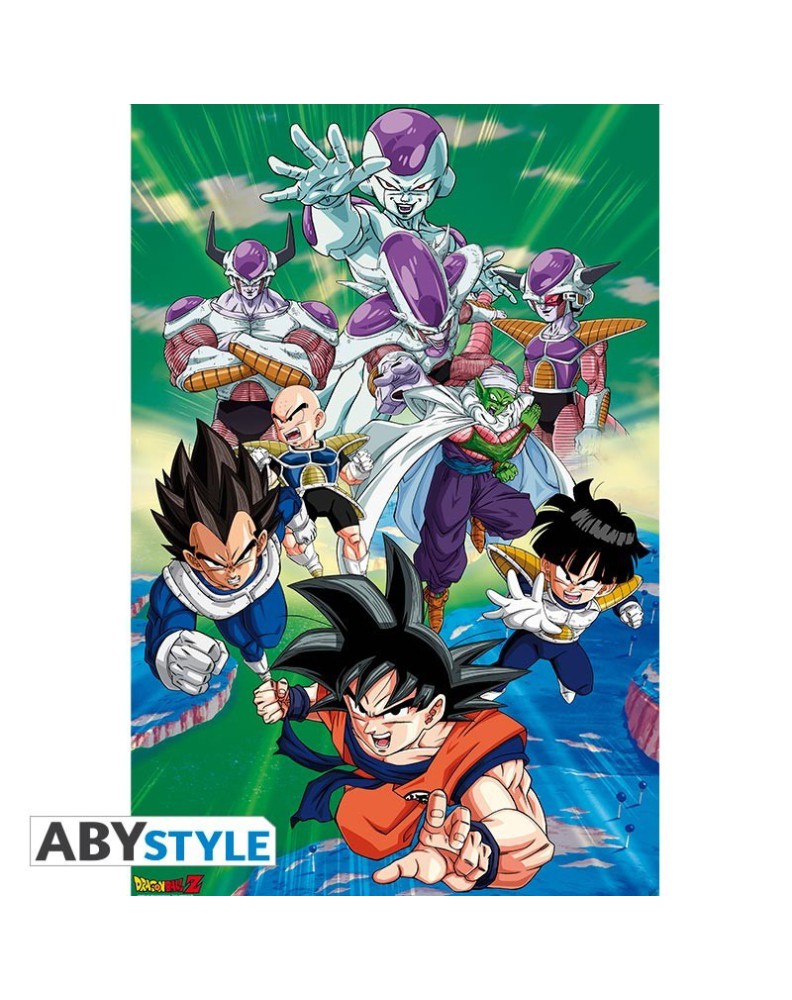 POSTER DRAGON BALL - "FREEZER GROUP ARC" (91.5X61)