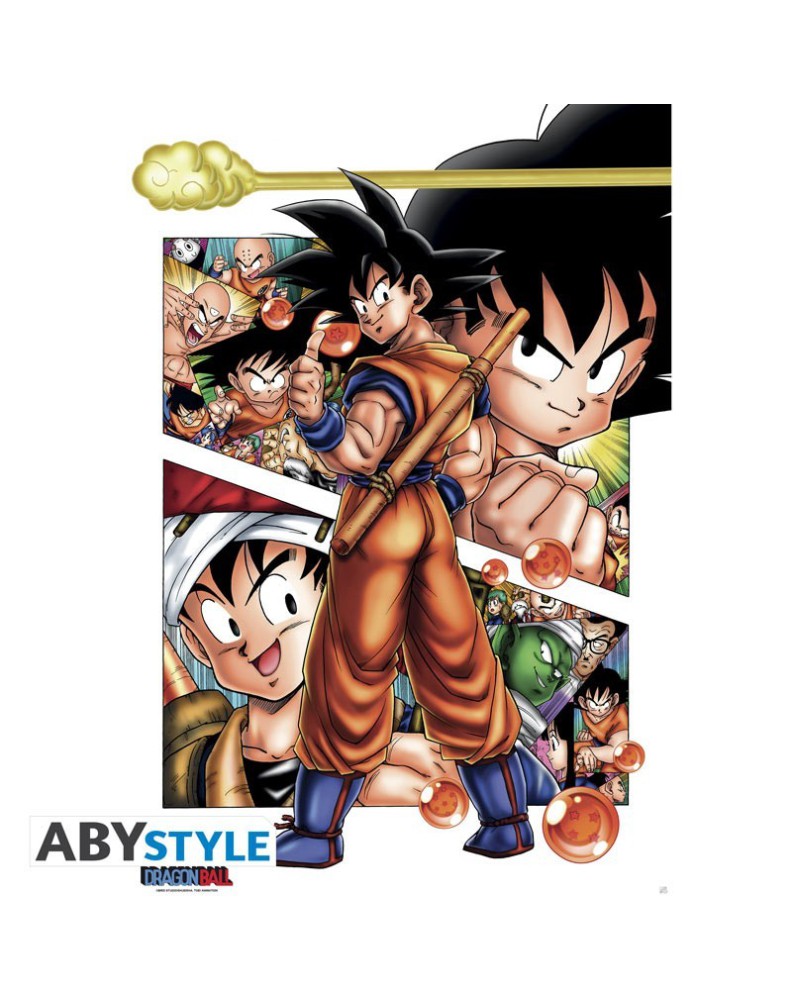 POSTER DRAGON BALL - "DB/ SON GOKU STORY" (91.5X61)