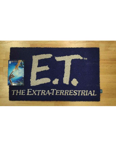 LOGO E.T. AZUL FELPUDO 60X40 LOGO E.T. AZUL FELPUDO 60X40