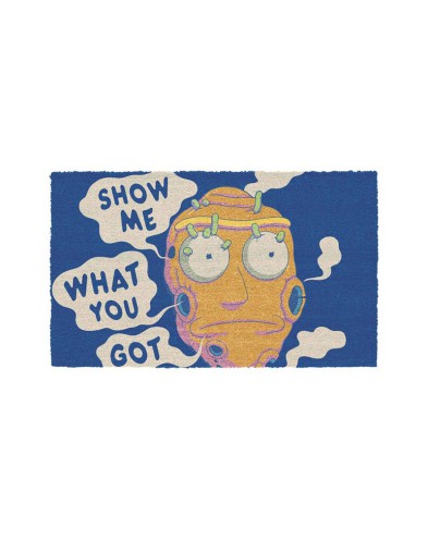 RICK AND MORTY DOORMAT 60X40-SHOW ME WHAT YOU GOT