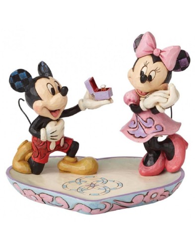 FIGURA DECORATIVA MICKEY Y MINNIE DISNEY