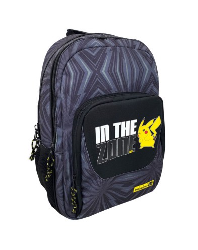 MOCHILA PIKACHU POKEMON ADAPTABLE 42CM