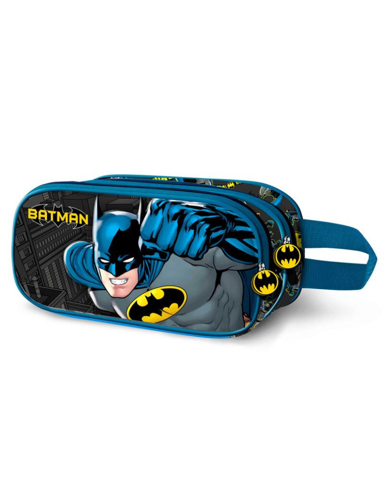 PENCIL CASE 3D BATMAN DC COMICS DOUBLE