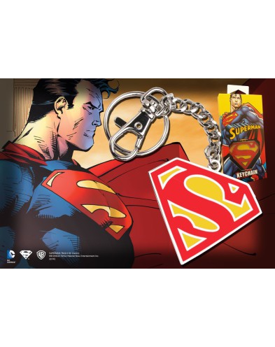 LLAVERO SUPERMAN - DC COMICS