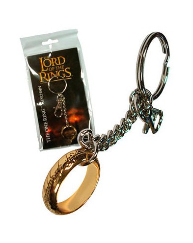 THE ONE KEY CHAIN RING THE LORD OF THE RINGS