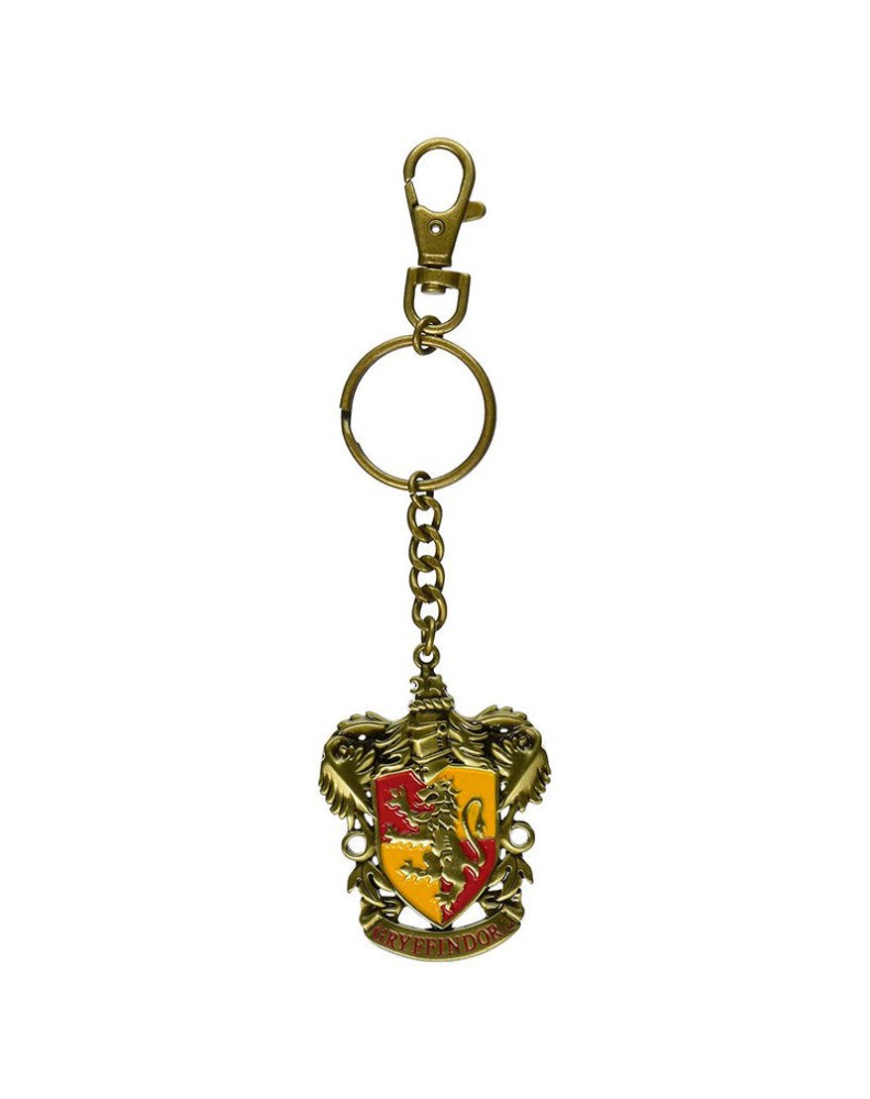 METALLIC KEY CHAIN 5 CM Gryffindor crest HARRY POTTER