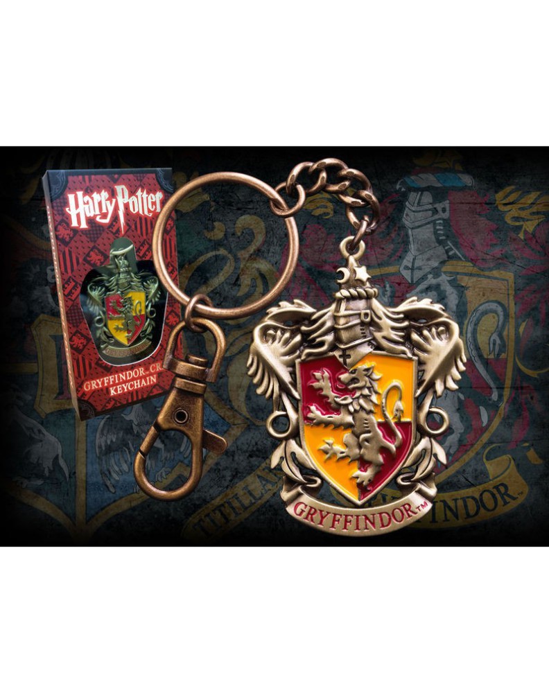 METALLIC KEY CHAIN 5 CM Gryffindor crest HARRY POTTER Vista 2