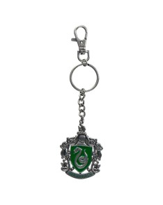 LLAVERO METÁLICO ESCUDO DE SLYTHERIN 5 CM HARRY POTTER