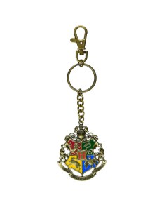 LLAVERO METÁLICO ESCUDO DE HOGWARTS 5 CM HARRY POTTER