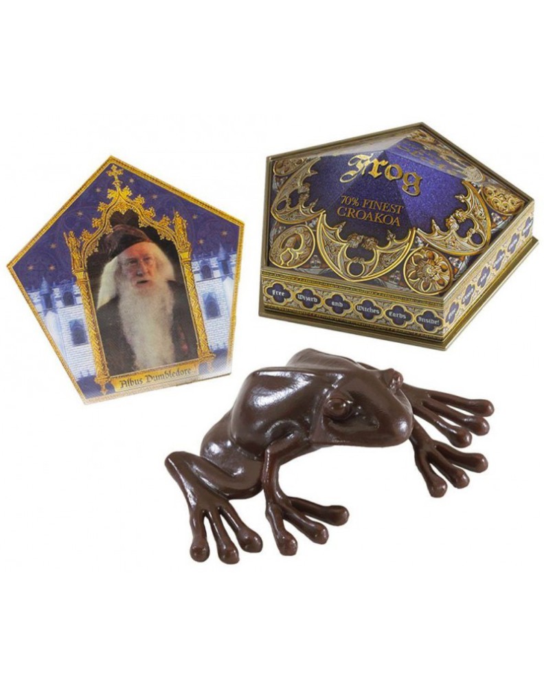 FIGURA ANTIESTRES RANA DE CHOCOLATE DE HARRY POTTER