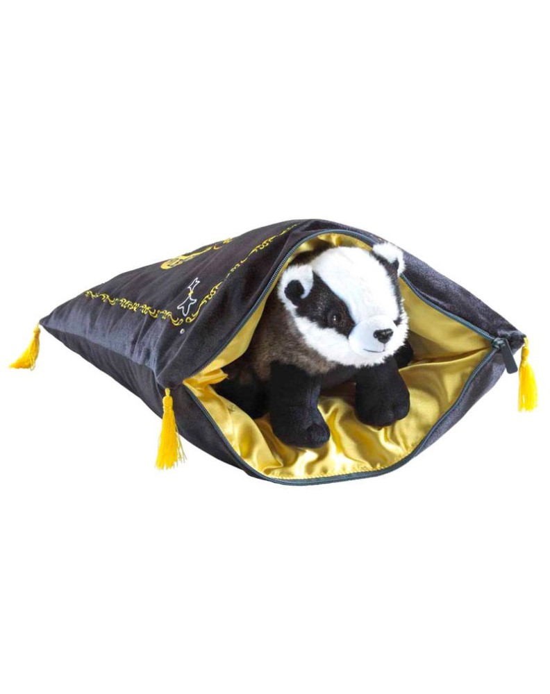 COJIN CON MASCOTA HUFFLEPUFF HARRY POTTER Vista 2