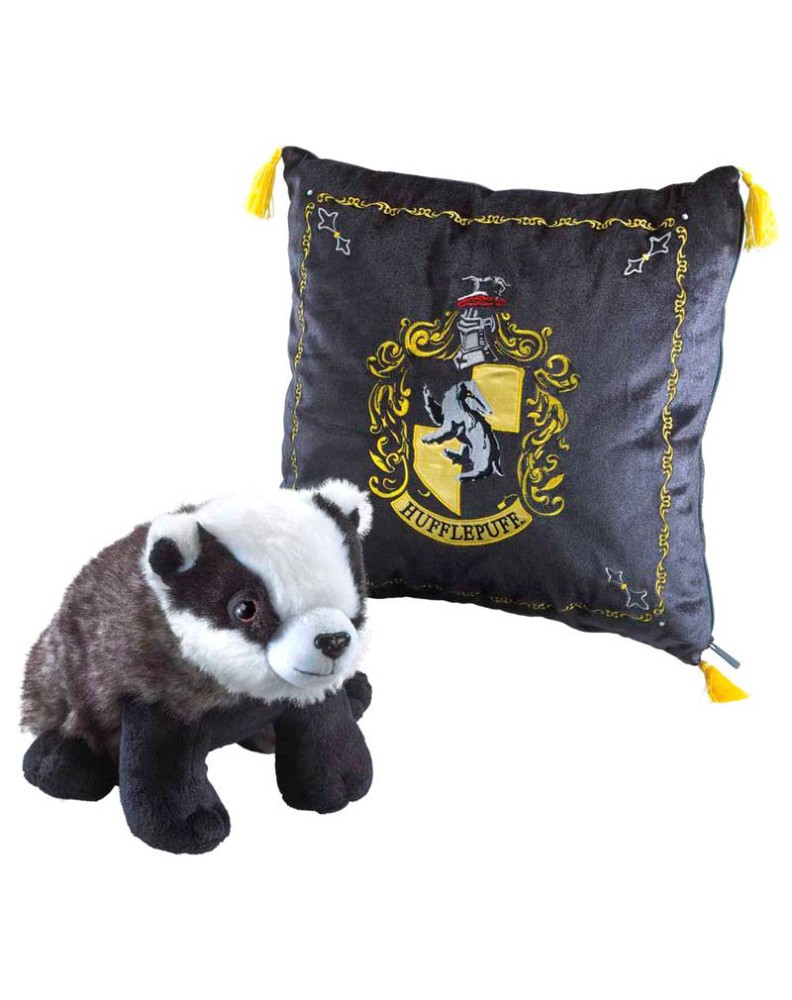 COJIN CON MASCOTA HUFFLEPUFF HARRY POTTER Vista 3