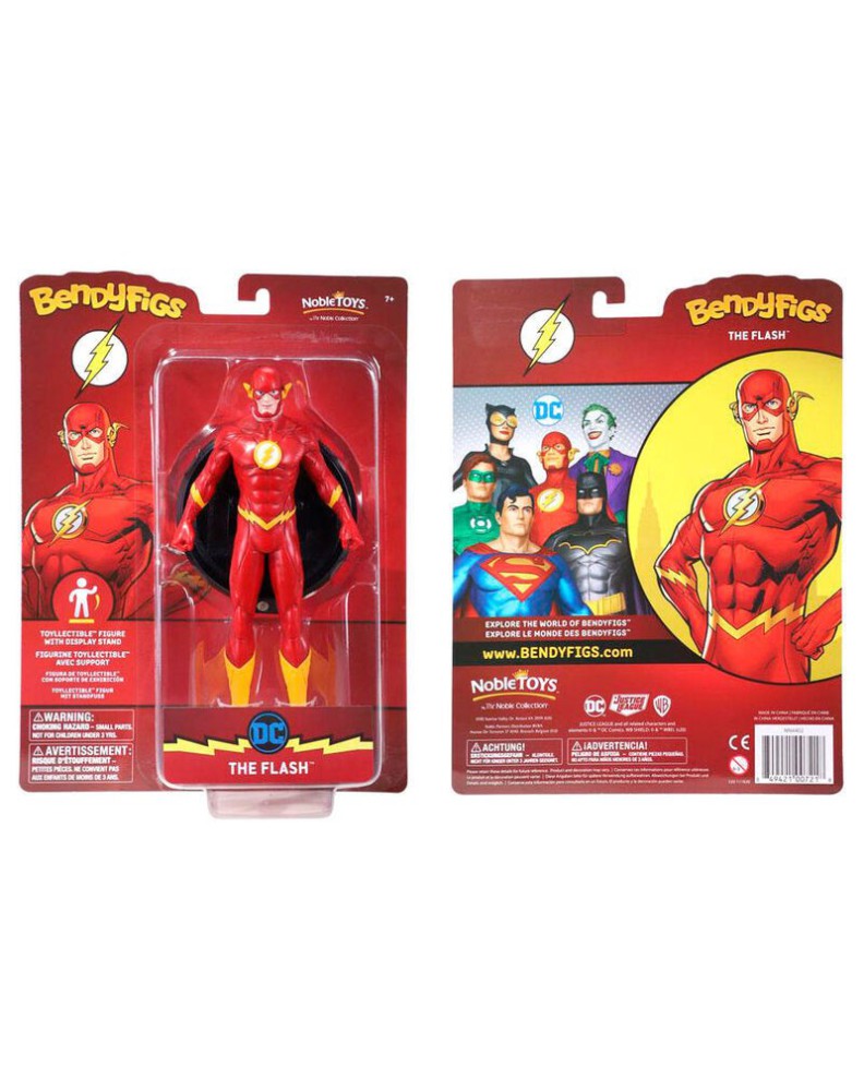 FIGURA MALEABLE BENDYFIGS THE FLASH DC COMICS 19CM Vista 2