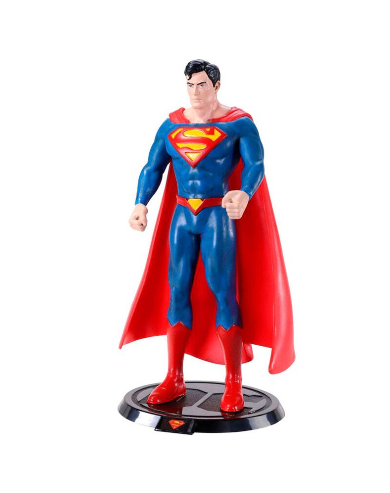 FIGURA MALEABLE BENDYFIGS SUPERMAN DC COMICS 19CM