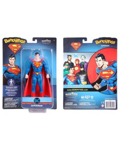 FIGURA MALEABLE BENDYFIGS SUPERMAN DC COMICS 19CM Vista 2