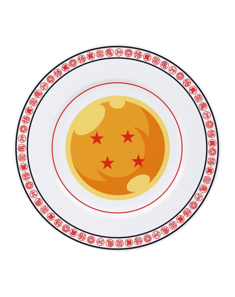 DRAGON BALL - SET OF 4 PLATES - EMBLEMS Vista 2