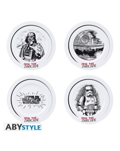 STAR WARS - SET OF 4 PLATES - JOIN THE DARK SIDE