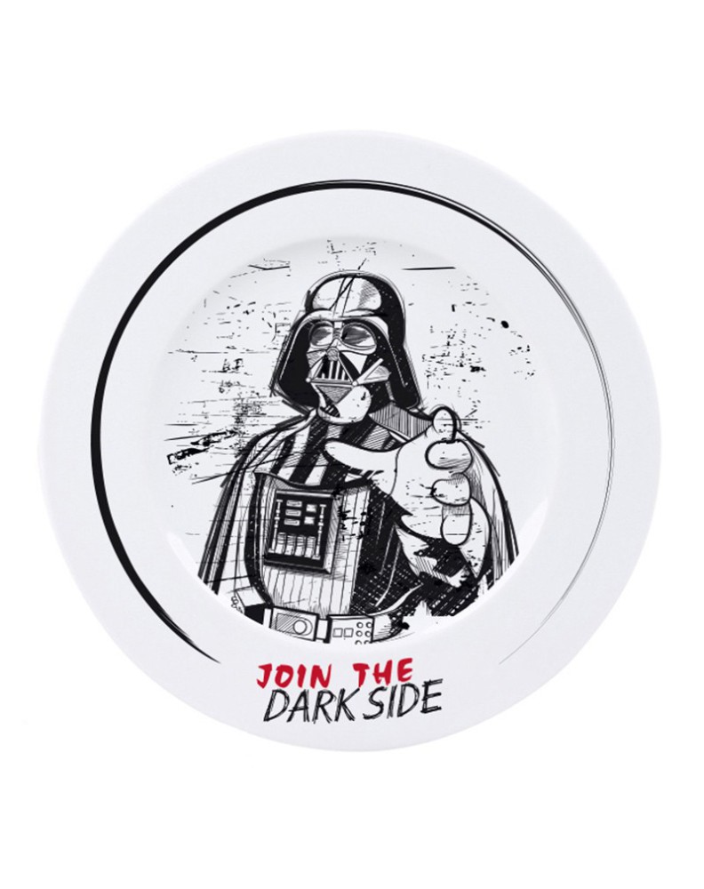 SET 4 PLATOS STAR WARS - JOIN THE DARK SIDE Vista 2