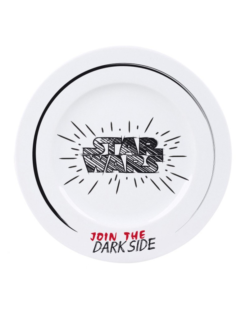 STAR WARS - SET OF 4 PLATES - JOIN THE DARK SIDE View 4
