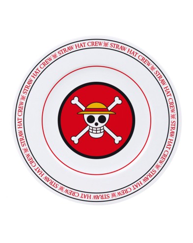 ONE PIECE - SET OF 4 PLATES - EMBLEMS Vista 2